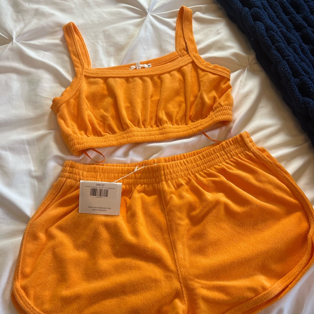 Orange Two-Piece Set